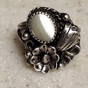 Navajo pearl ring